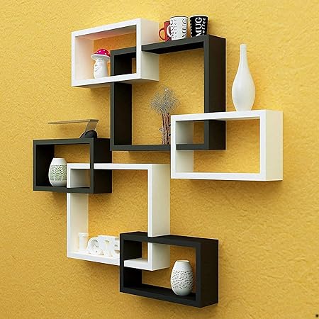 Wall Mounted Wooden Shelf | Premium Wooden Floating Shelf for Home & Office Décor | Space-Saving Storage Solution