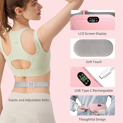 Portable Cordless Heating Pad for Menstrual Cramps – Instant Pain Relief (In Stock)