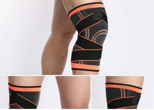 3D Knee Support Brace – Breathable Compression for Pain Relief & Joint Stability