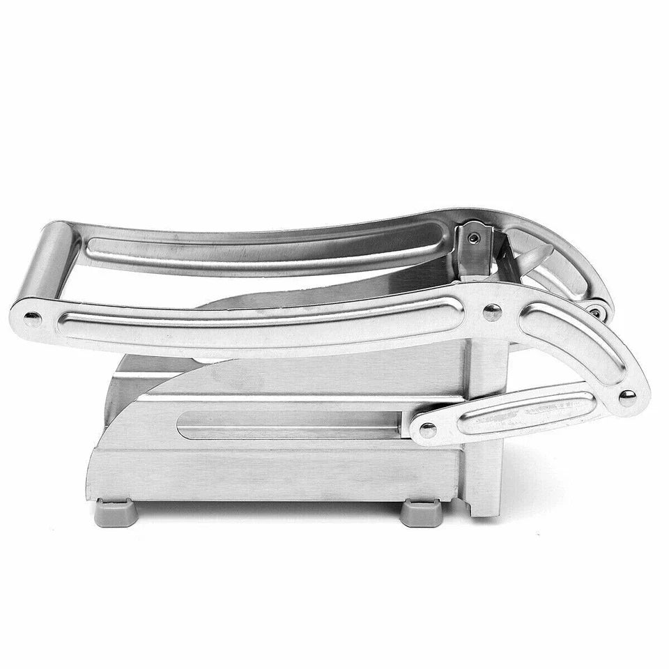 Stainless Steel French Fries Potato Cutter – Double Blade High Efficiency Vegetable Slicer