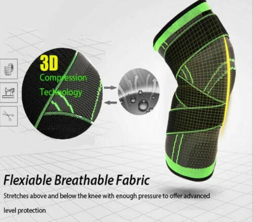 3D Knee Support Brace – Breathable Compression for Pain Relief & Joint Stability