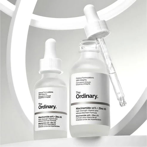 The Ordinary Niacinamide 10% + Zinc 1% Serum – Oil Control & Blemish Care (30ml)